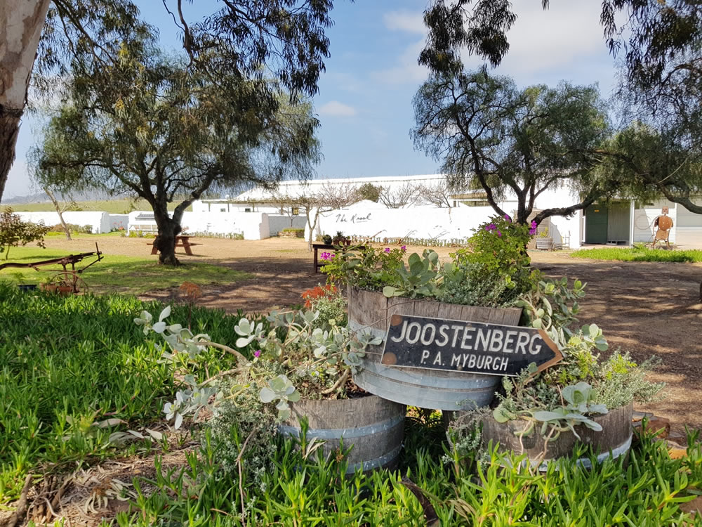 The Kraal at Joostenberg - sign